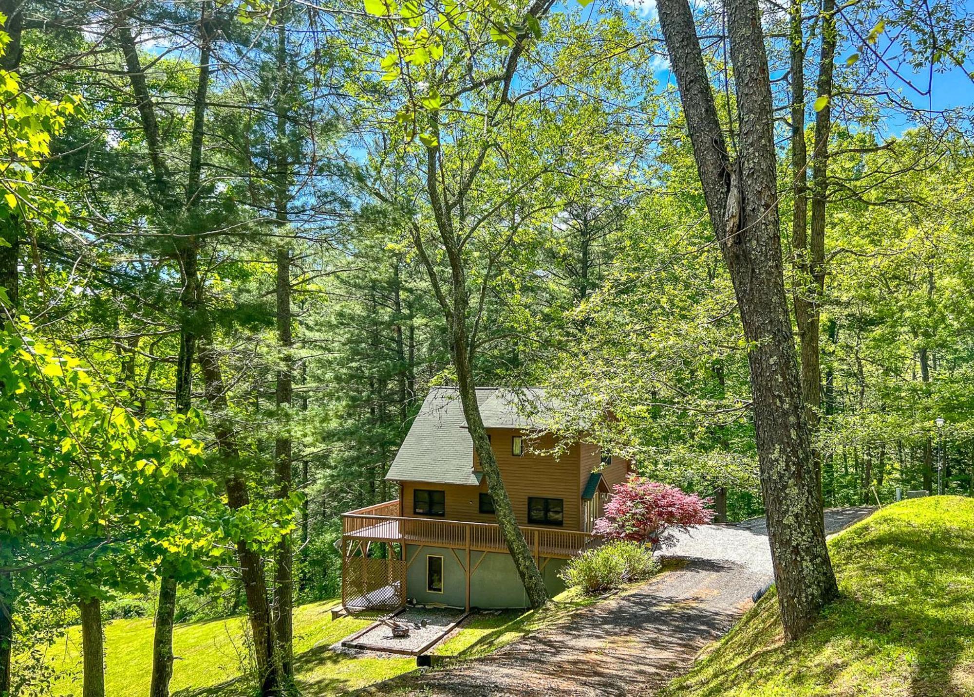 Dream Mountain Delight Villa Grassy Creek Bagian luar foto